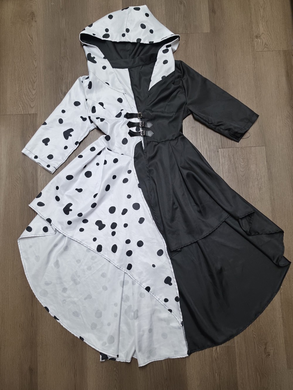 Cruella De Vil Spot Coat Dress